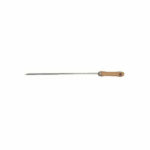 EXTRALARGA, INOX. M/ Madera c/ colgador
